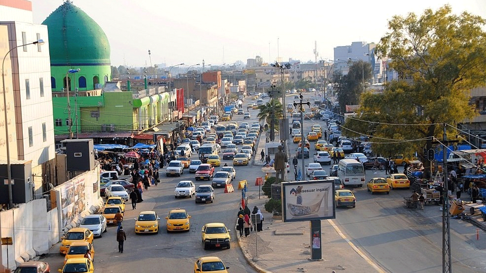 لقطة لمدينة كركوك العراقية الشمالية الغنية بالنفط والمتنازع عليها بين بغداد وأربيل (فيسبوك)