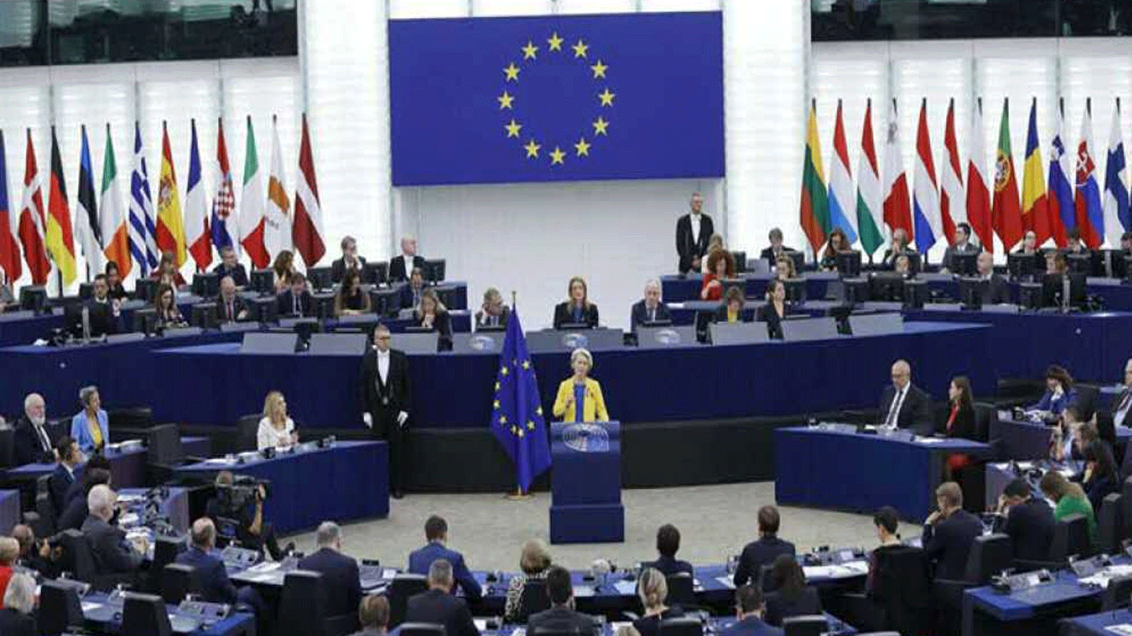 لقطة أرشيفية من اجتماع البرلمان الأوروبي