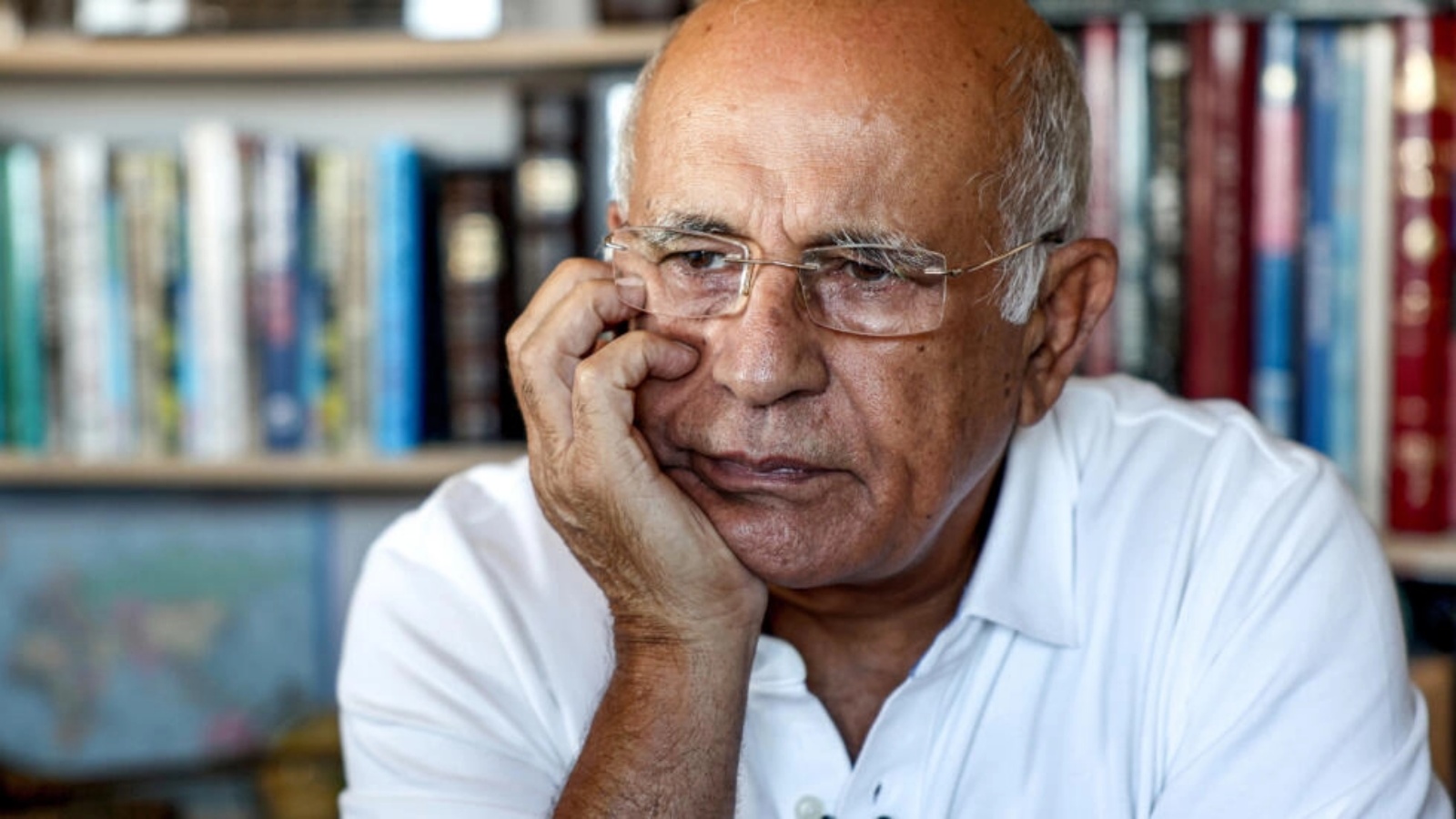 الضابط الإسرائيلي المتقاعد أفيغدور كهلاني خلال لقاء مع وكالة فرانس برس في السابع من سبتمبر 2023