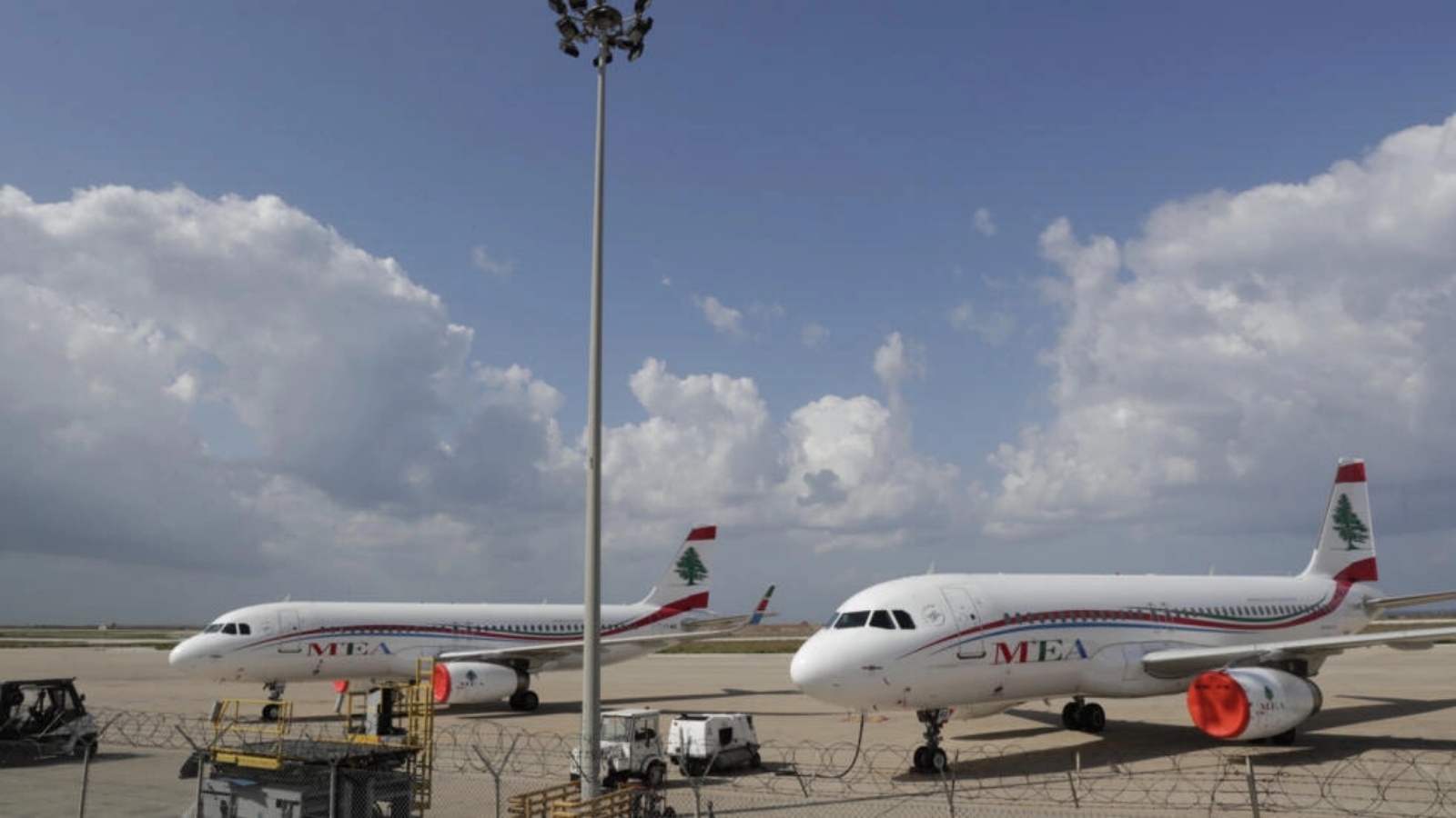 نقلت شركة طيران الشرق الأوسط الوطنية اللبنانية خمس طائرات من أصل 24 طائرة إلى اسطنبول
