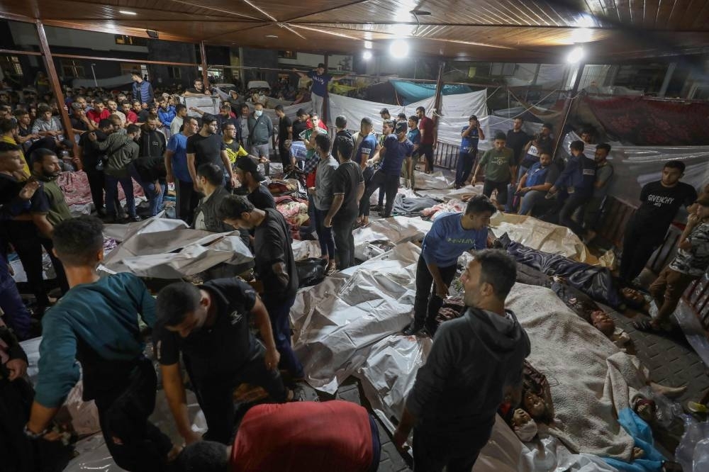 السعودية تنّدد بقصف المستشفى في غزة وتعتبره 
