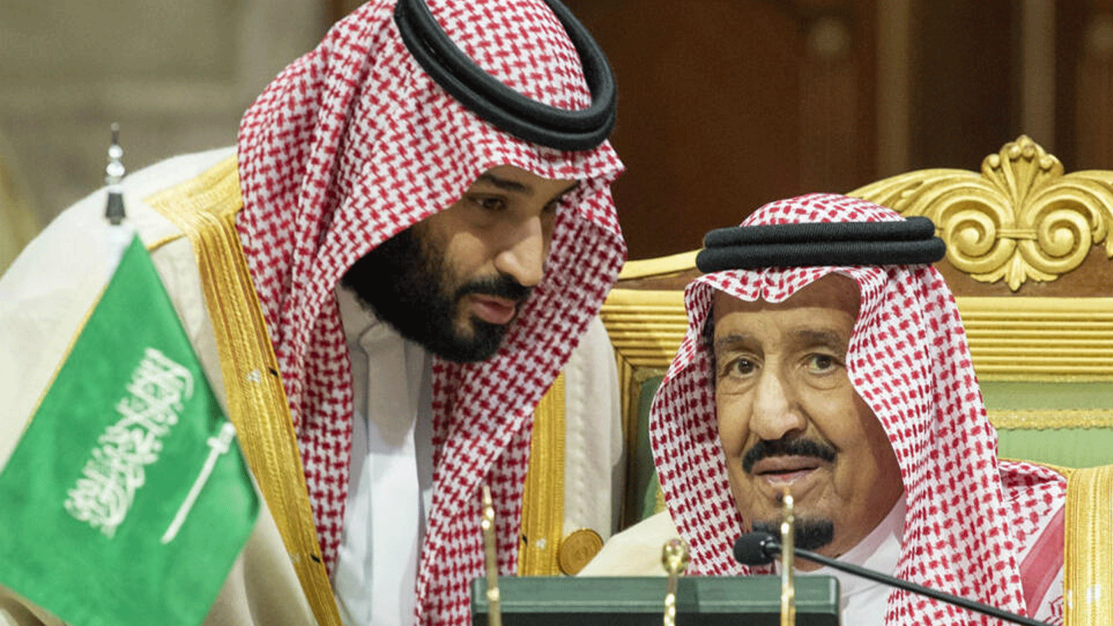 صورة أرشيفية للملك السعودي سلمان بن عبد العزيز وولي العهد الأمير محمد بن سلمان