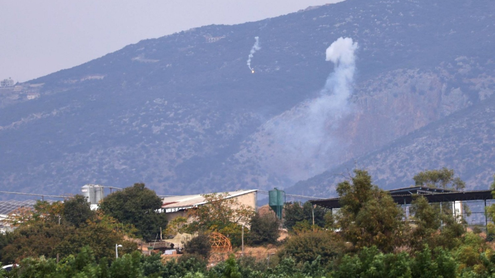قصف إسرائيلي على الجانب اللبناني في مزارع شبعا 