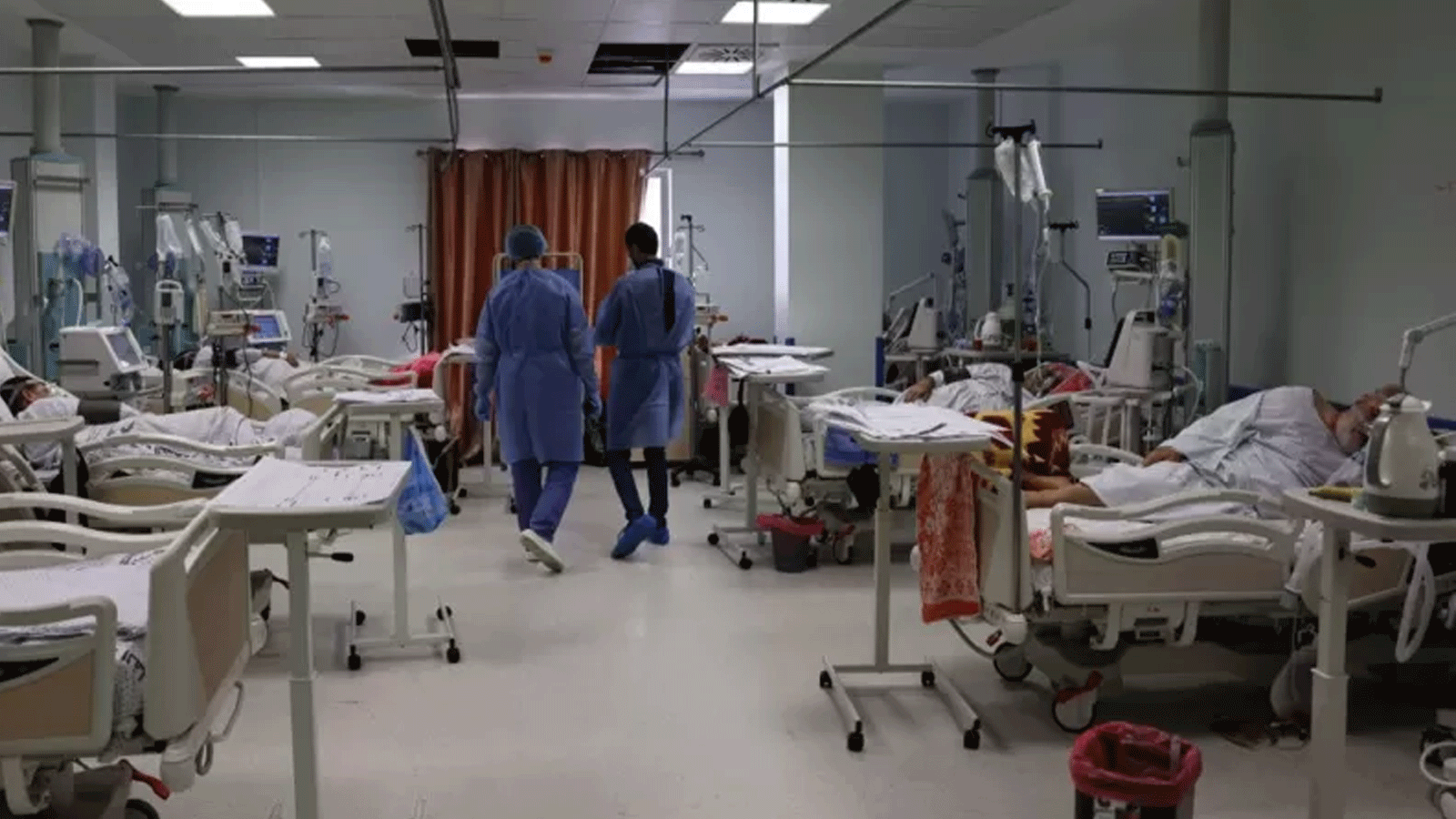صورة أرشيفية، عام 2021، لمستشفى الصداقة التركي في قطاع غزة والذي كان يقدم خدمات طبية لمرضى السرطان وتوقف عن العمل خلال الأيام الماضية.
