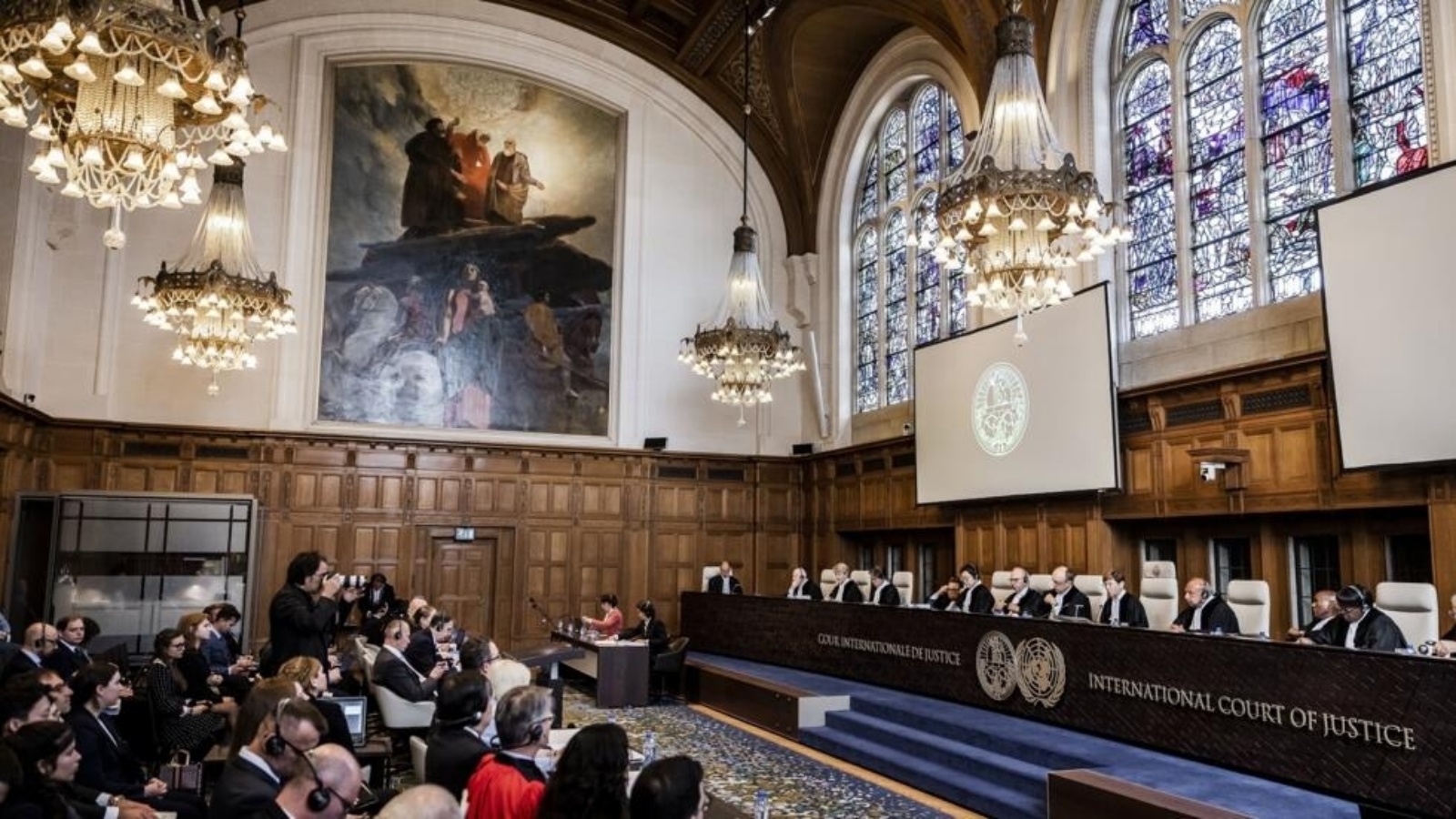 محكمة العدل الدولية في لاهاي في 6 يونيو 2023 
