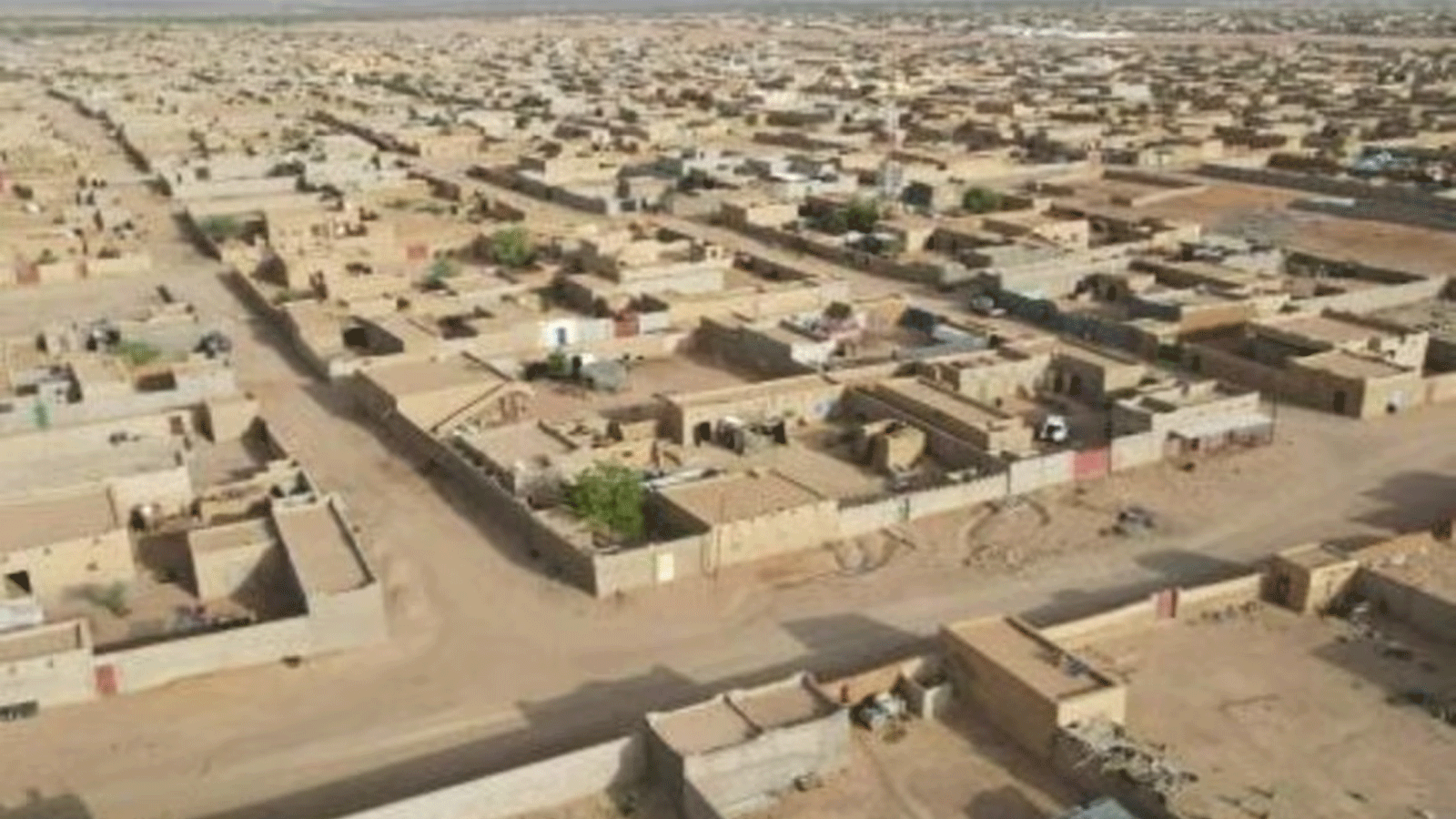 مشهد التُقِط من الجو لمدينة كيدال في 27 آب(أغسطس) 2022