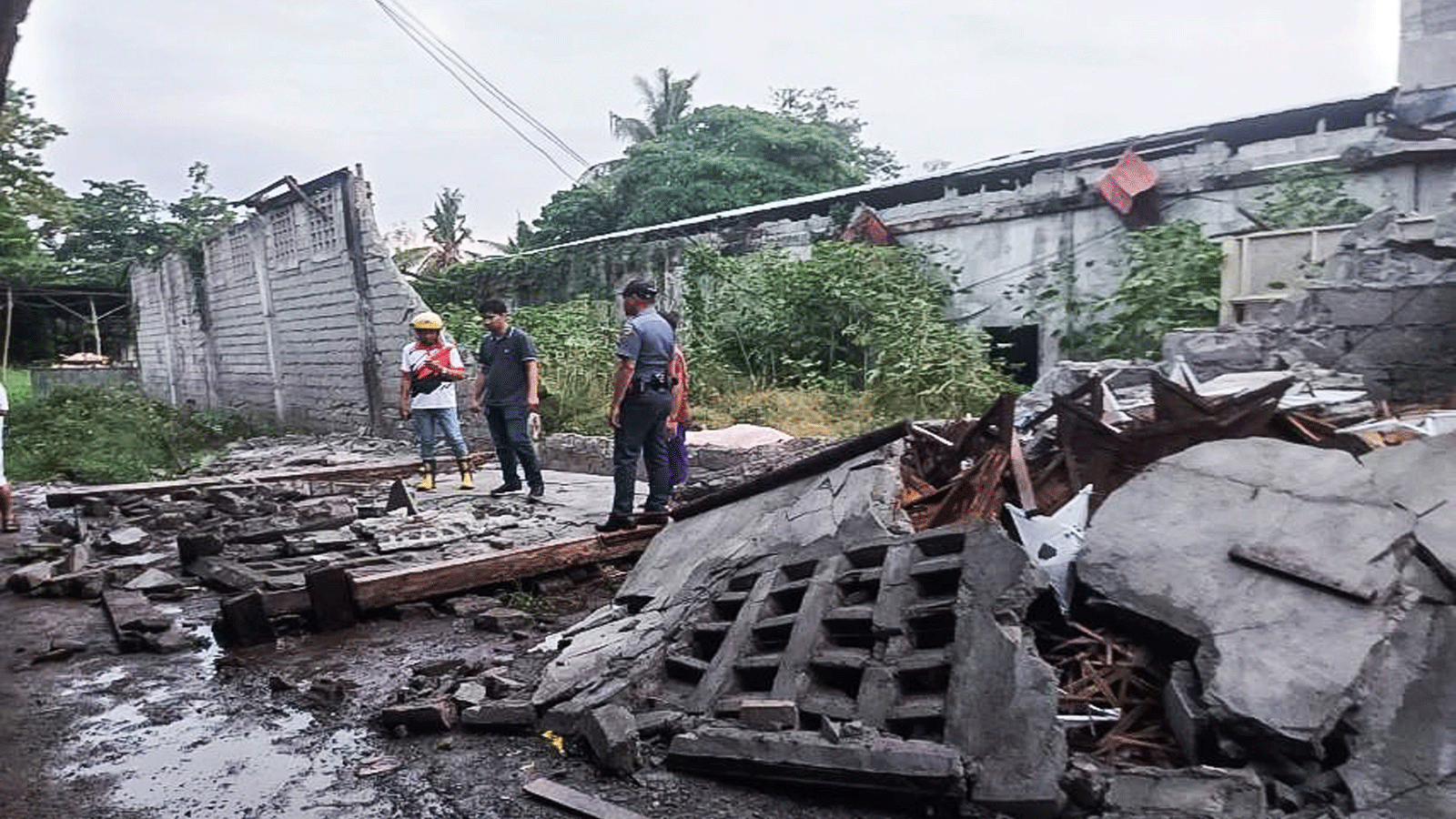 زلزال بقوة 7,6 درجات جزيرة مينداناو في شرق الفيليبين(Xinhua)