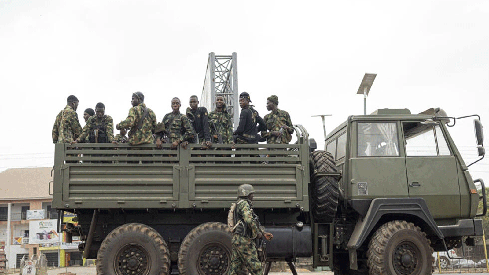 شاحنة تابعة للجيش النيجيري(ارشيفية)