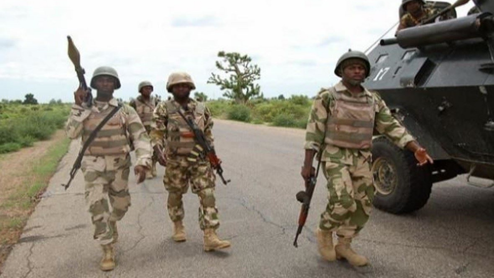 جنود من الجيش النيجيري
