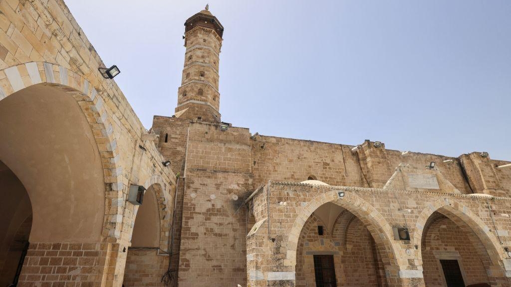 AFP | المسجد العُمري الكبير الأقدم في غزة