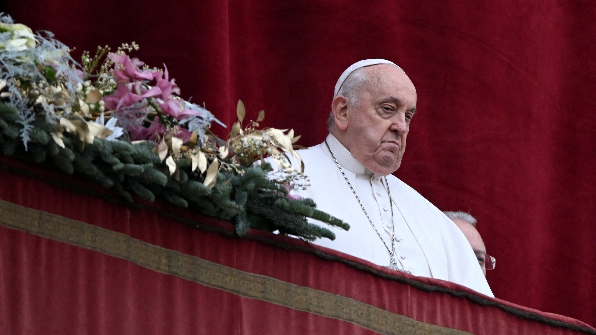 البابا فرنسيس في رسالة عيد الميلاد اليوم الإثنين في الفاتيكان