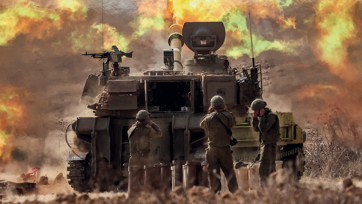 جنود إسرائيليون على تخوم غزة
