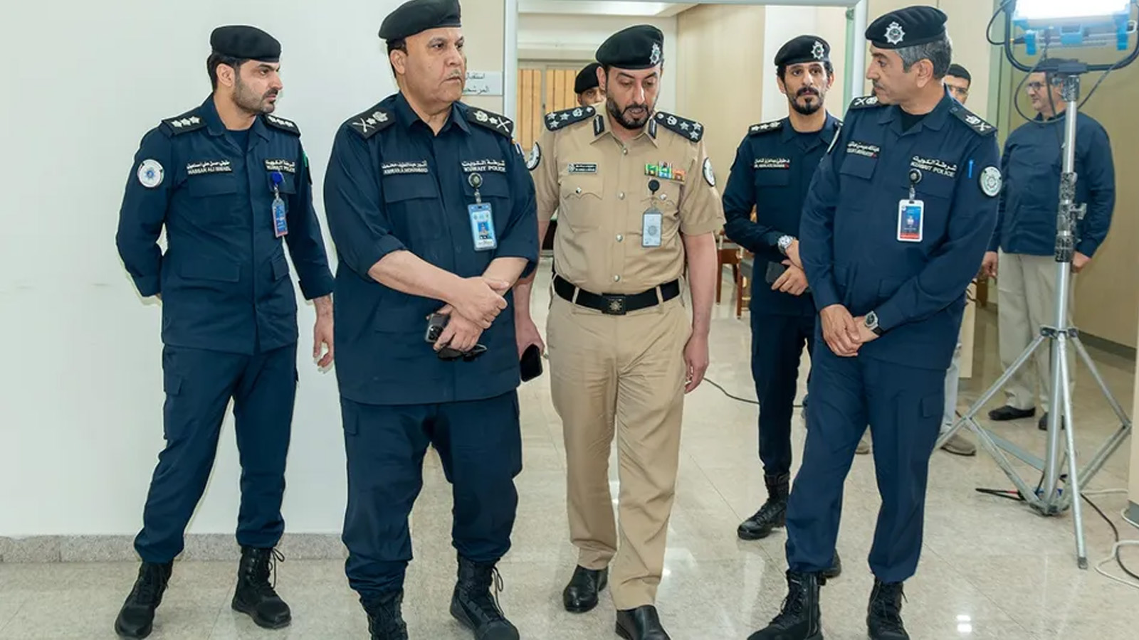 ضباط وعناصر في قوى الأمن الكويتية (كونا)