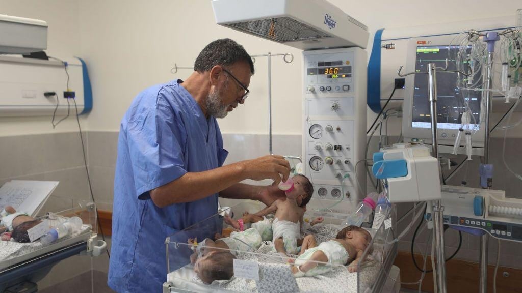 Getty Images | إحدى مستشفيات غزة