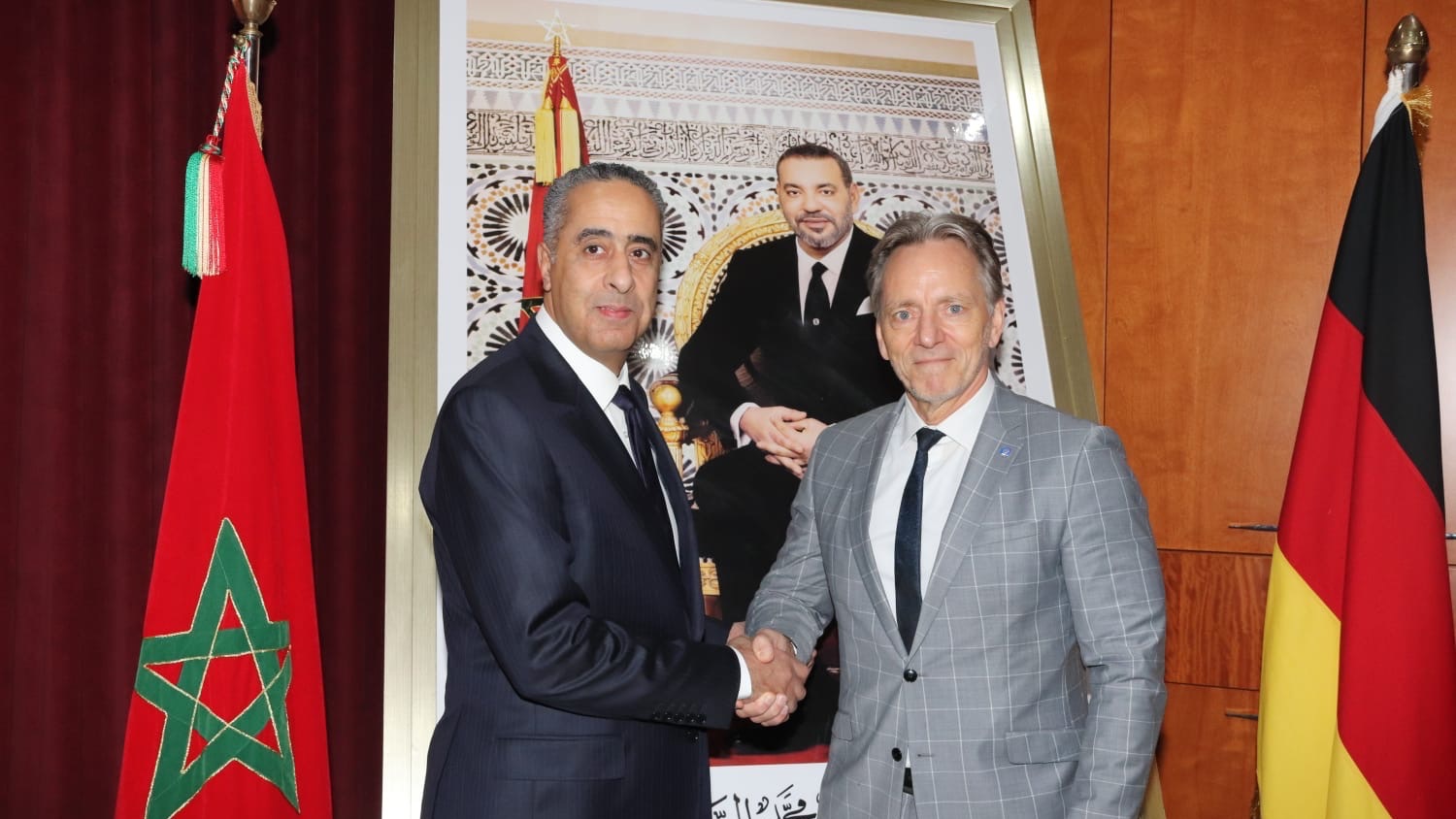 حموشي لدى استقباله مسؤولا أمنيا ألمانيا في الرباط