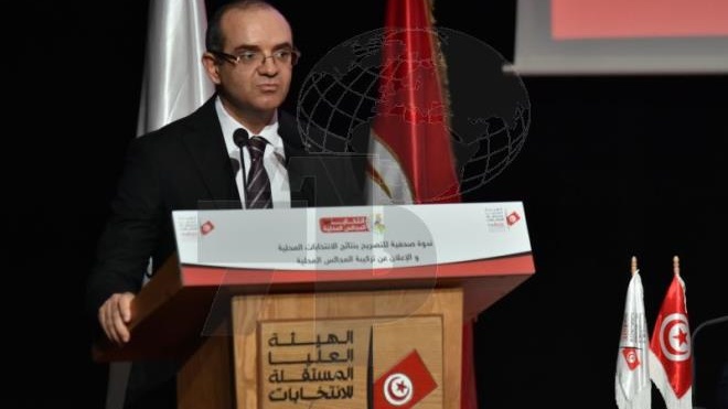 رئيس الهيئة العليا المستقلّة للانتخابات في تونس فاروق بوعسكر