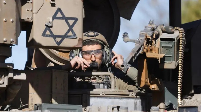 أحد عناصر الجيش الإسرائيلي في غزة