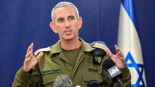 المقدم دانيال هاغاري، المتحدث باسم الجيش الإسرائيلي