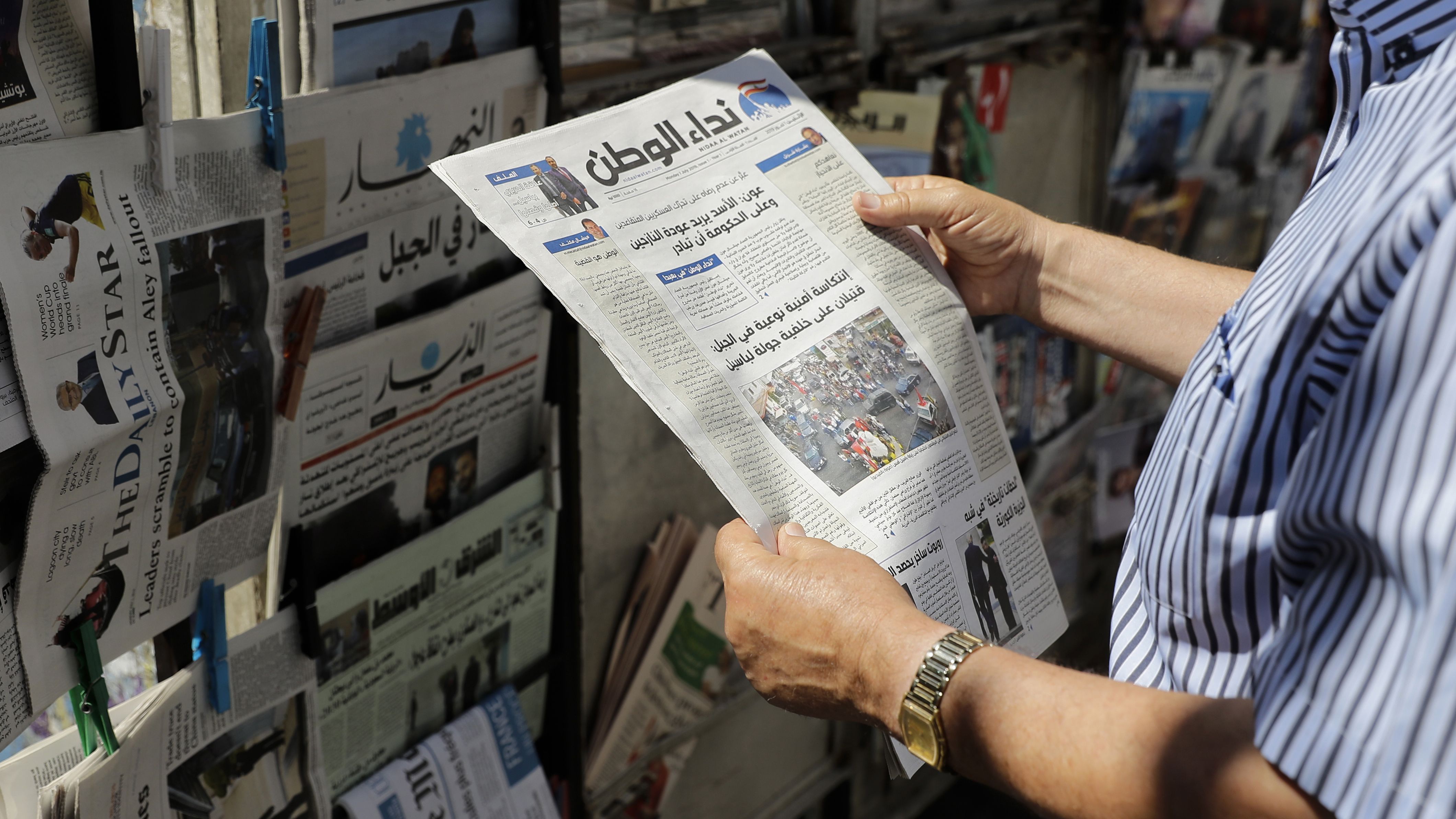 يعكس هذا التوقف عمق الازمة التي يعيشها القطاع الاعلامي في لبنان