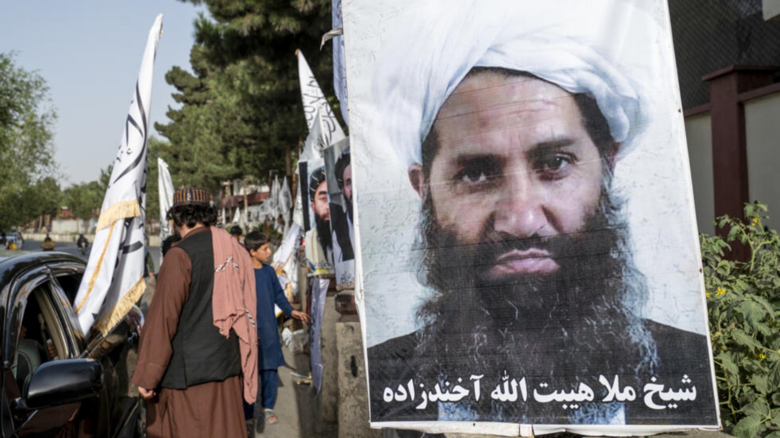 احتفالات في كابول في 14 آب (أغسطس) 2023 بمناسبة الذكرى الثانية لتولي حركة طالبان السلطة في أفغانستان 