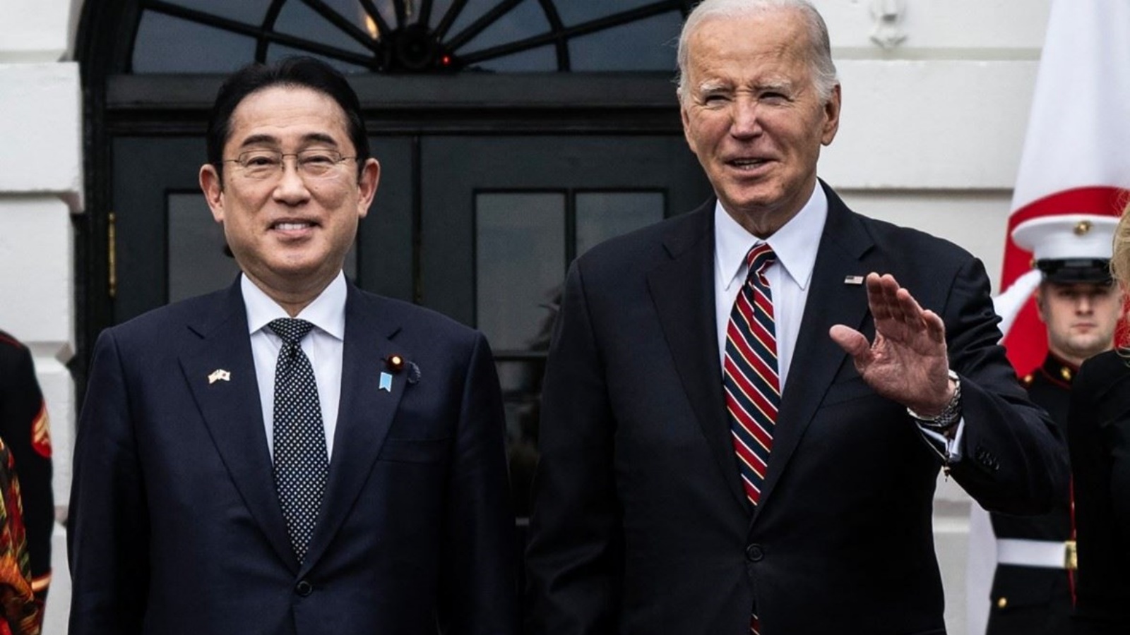 الرئيس الأميركي جو بايدن ورئيس الوزراء الياباني فوميو كيشيدا
