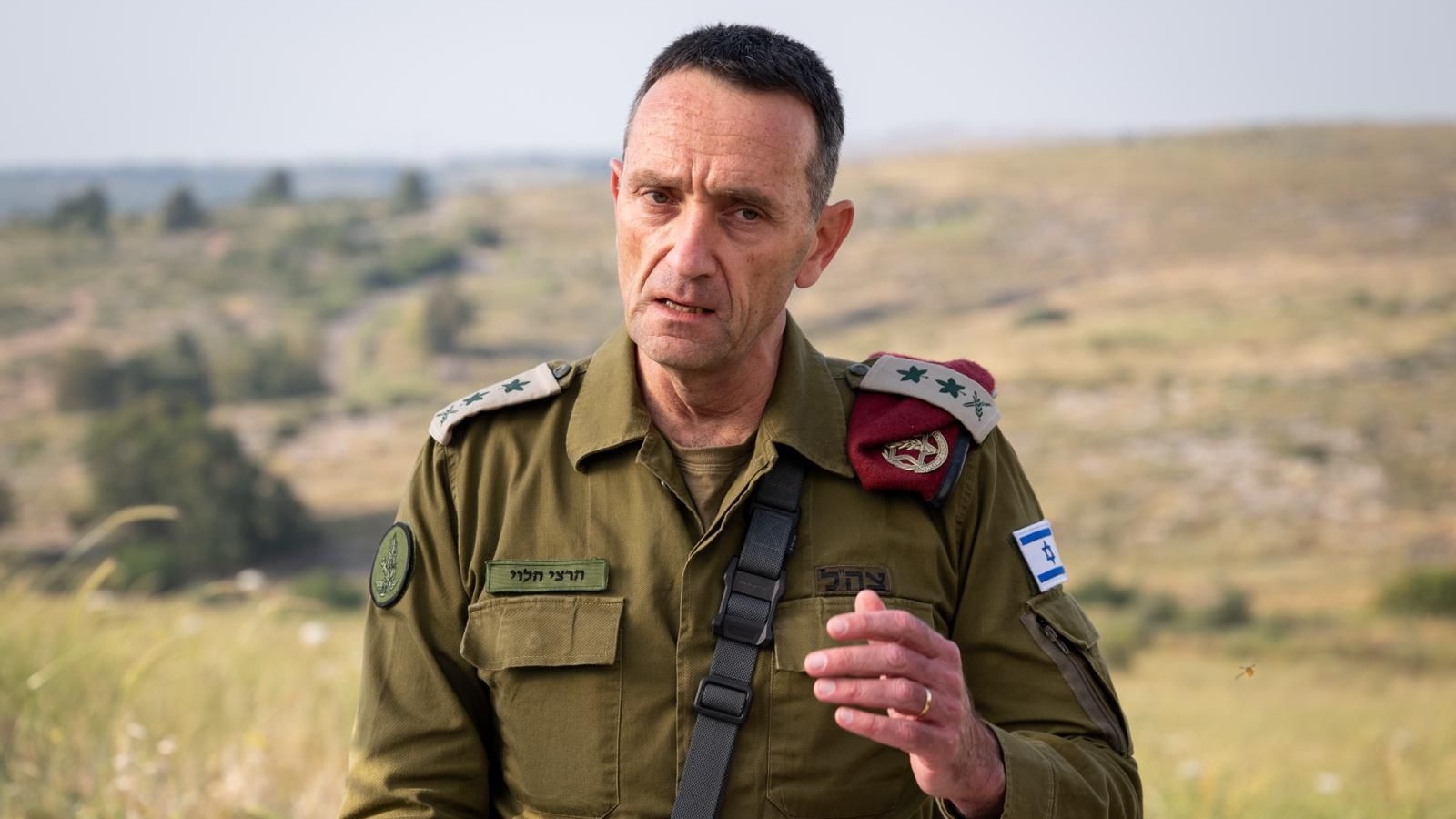  رئيس أركان الجيش الإسرائيلي هيرزي هاليفي يعلن الانسحاب من جنوب غزة