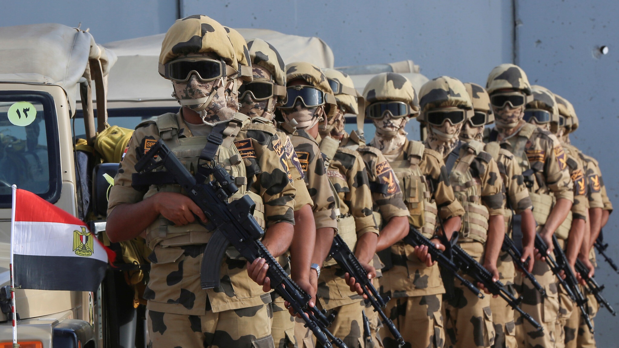 من تدريبات الجيش المصري