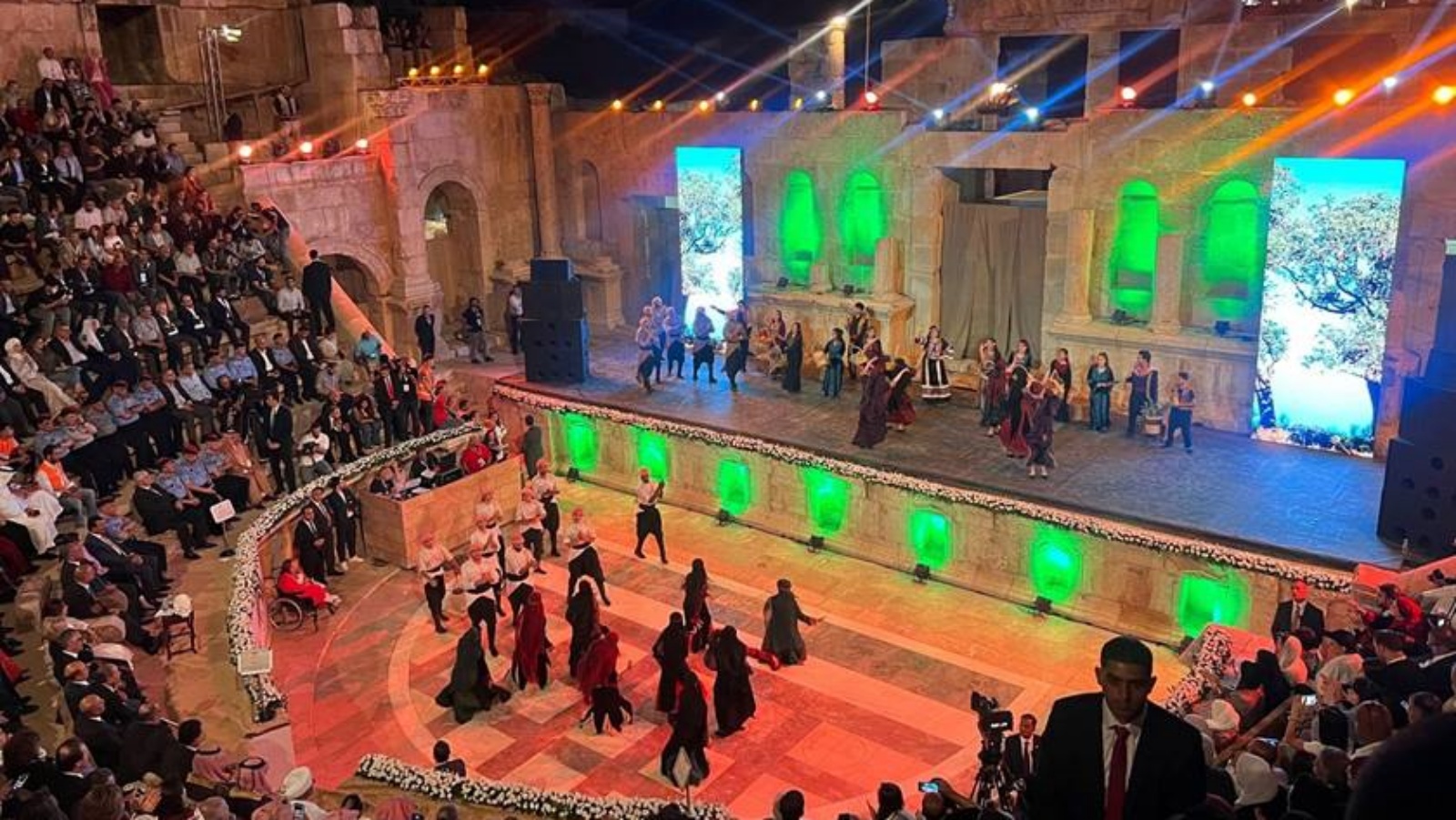 صورة ارشيفية من دورة سابقة لمهرجان جرش الأردني الثقافي