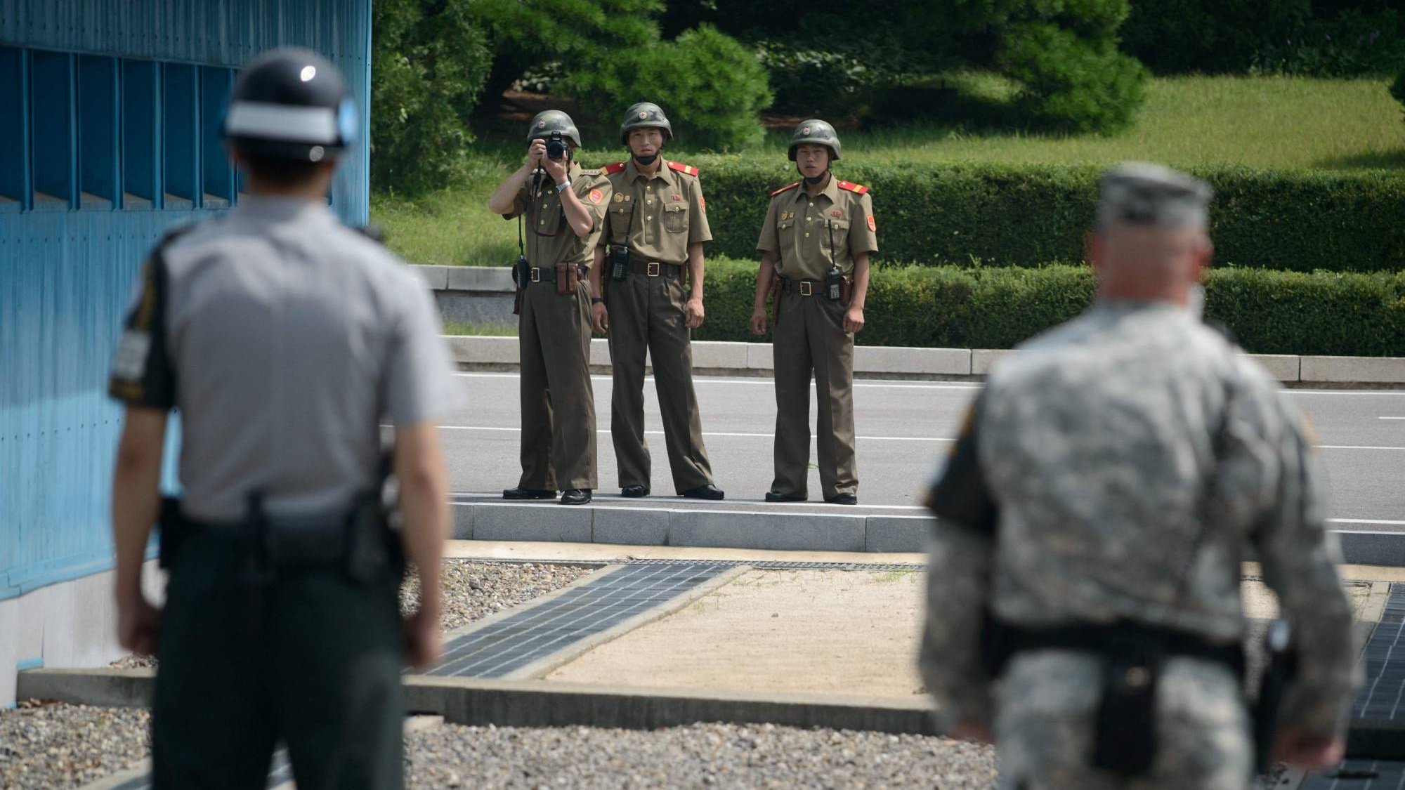الحدود بين كوريا الشمالية وكوريا الجنوبية