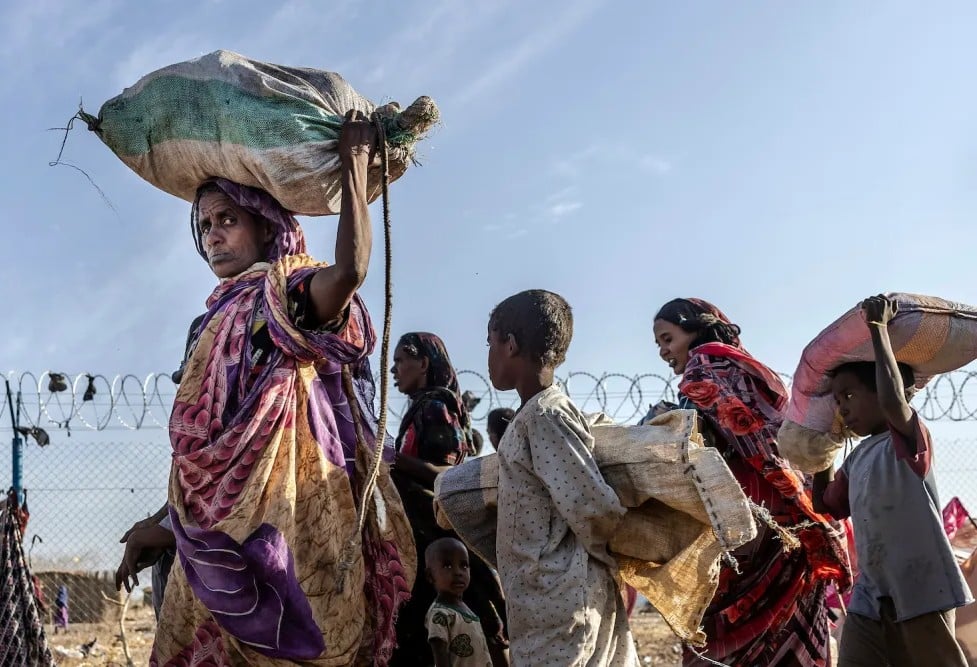 سودانيون شردتهم الحرب الأهلية 