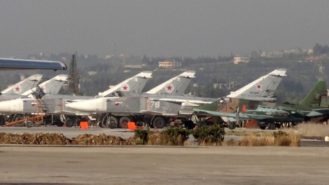 طائرات روسية بقاعدة حميميم بسوريا