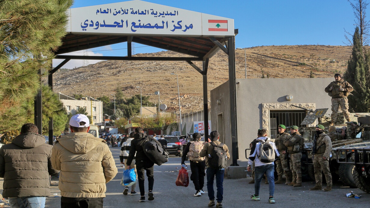 منطقة المصنع الحدودية بين لبنان وسوريا