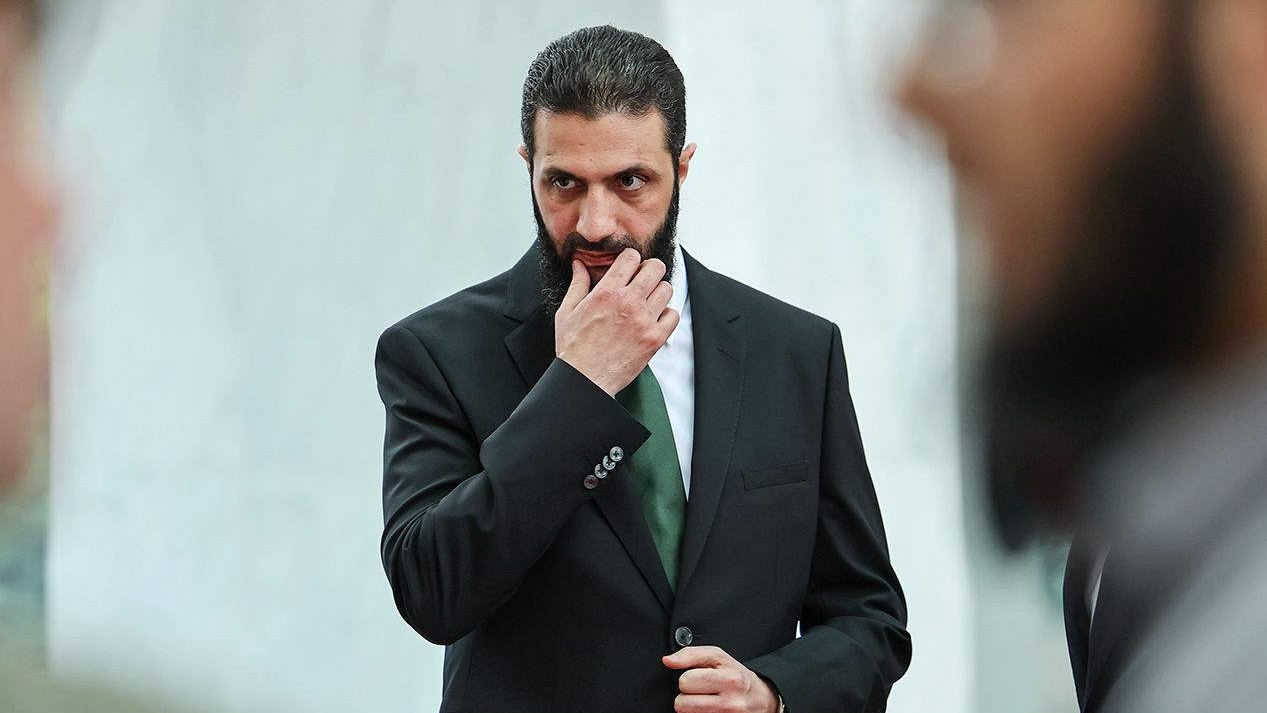 الرئيس السوري للمرحلة الانتقالية أحمد الشرع