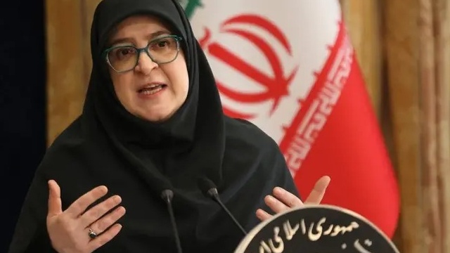 المتحدثة باسم الحكومة الإيرانية فاطمة مهاجراني