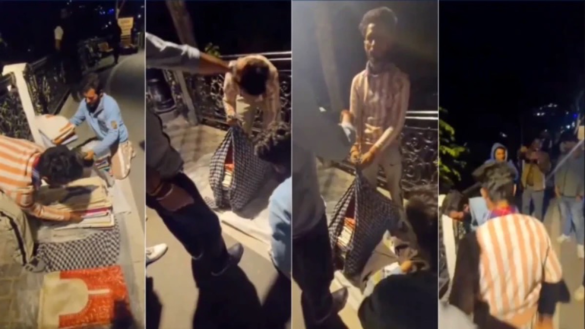 اثنان من باعة الشيلان الكشميرية في مدينة موسوري الهندية يتعرضان للاعتداءات لأنهما من منطقة كشمير