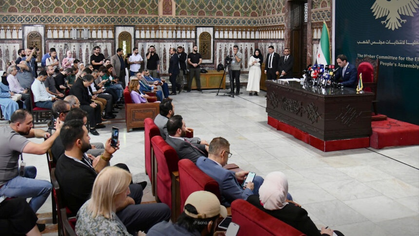 سوريا تنتخب مجلس الشعب الجديد