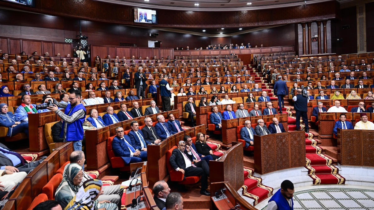 جلسة مشتركة لغرفتي البرلمان المغربي حول قرار مجلس الامن الأخير حول الصحراء المغربية