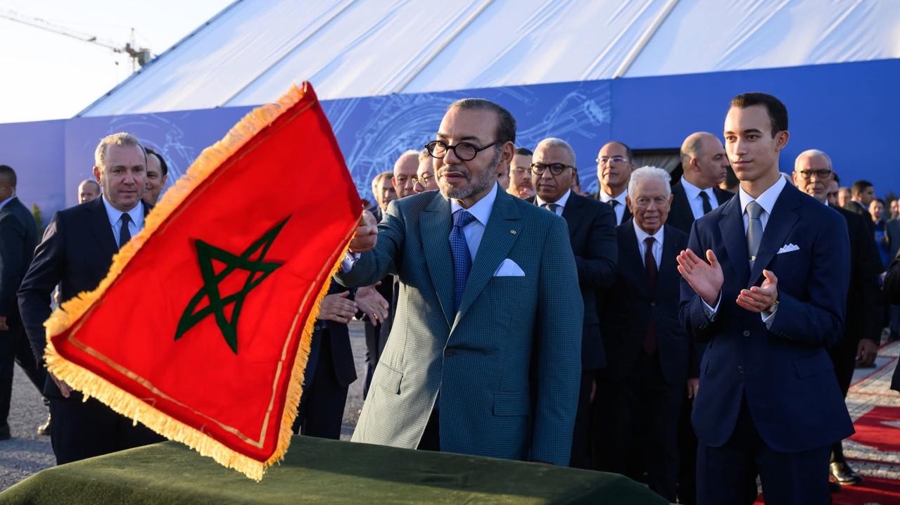 الملك محمد السادس في احدى المناسبات