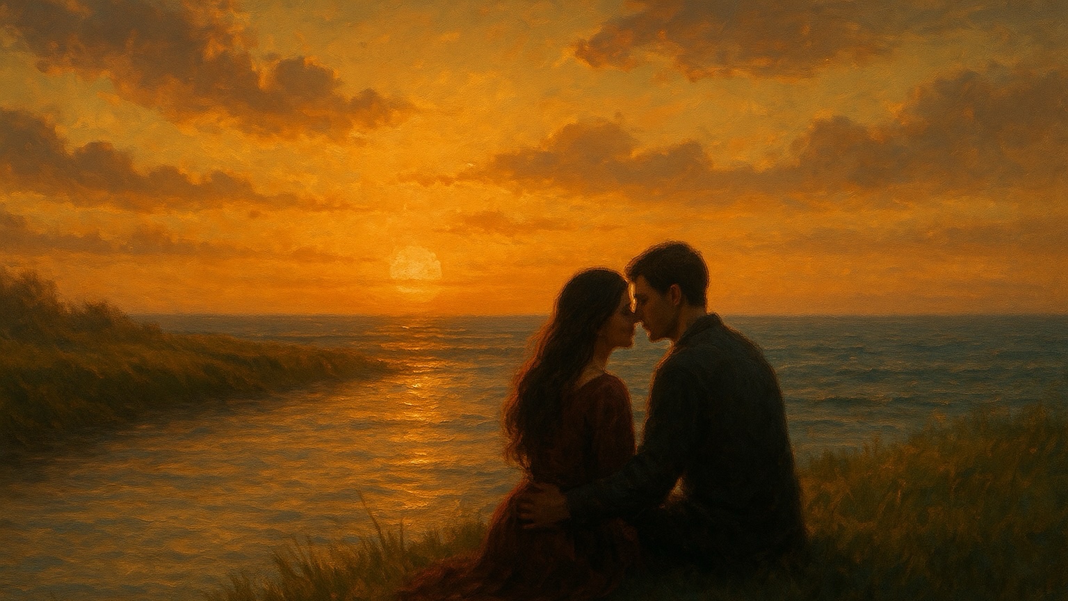 عُشَّاقٌ بَيْنَ نَهْرٍ. . . وَبَحْر