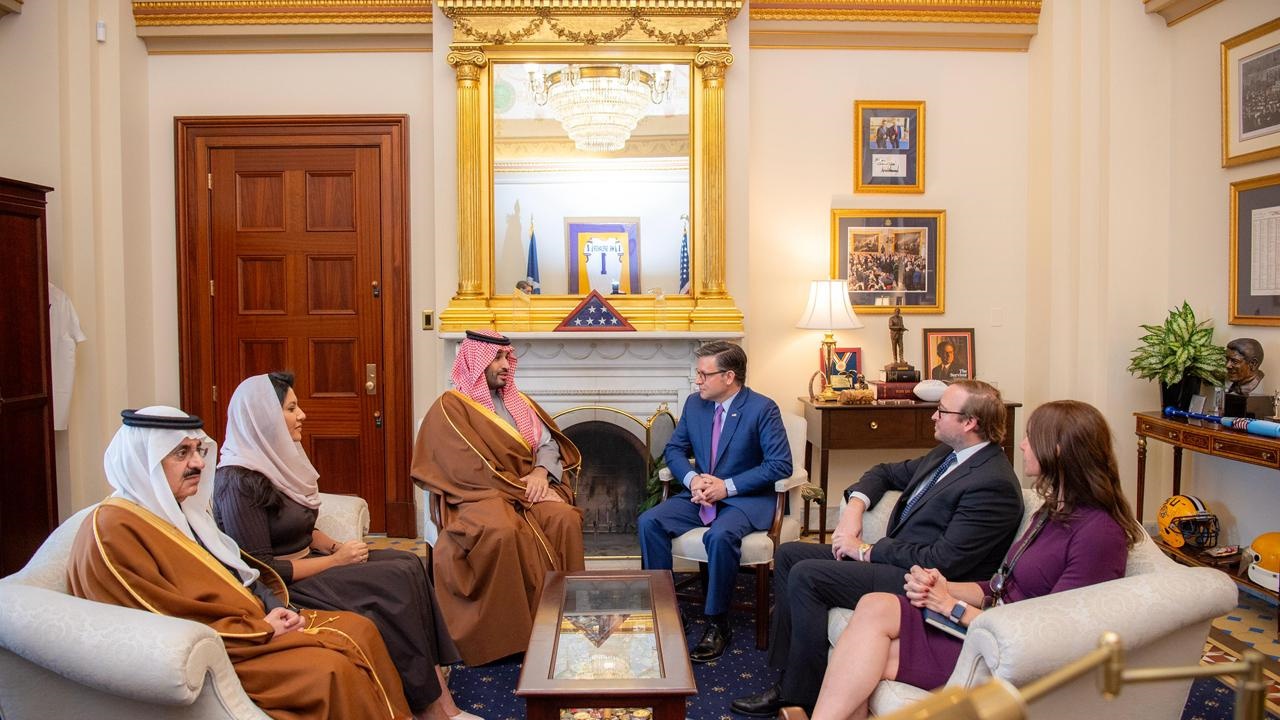 ولي العهد السعودي الأمير محمد بن سلمان في الكونغرس الأميركي