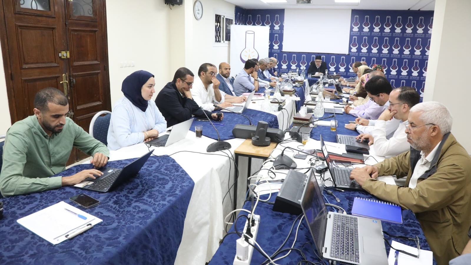 الأمانة العامة لحزب العدالة والتنمية المغربي في اجتماع لمناقشة القوانين التنظيمية للانتخابات المقبلة