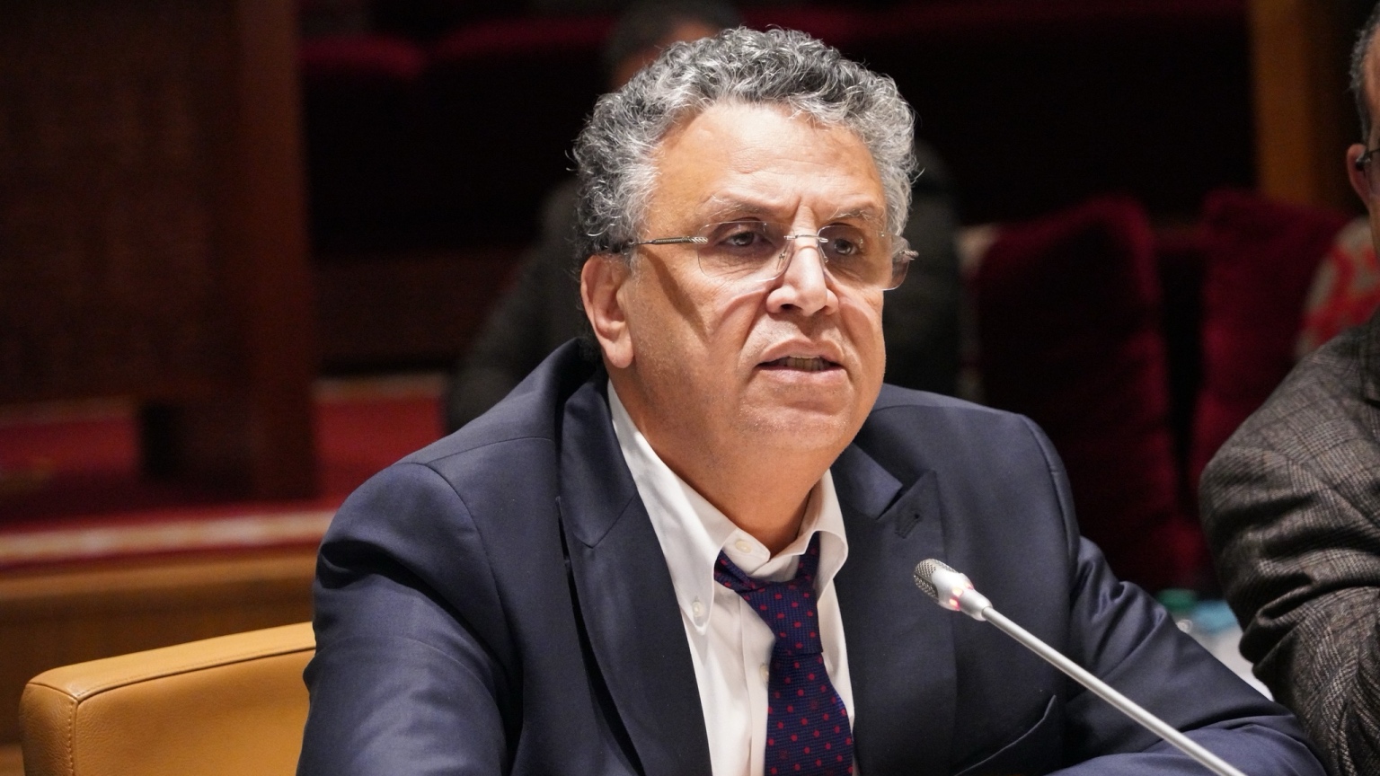 عبد اللطيف وهبي وزير العدل المغربي 2