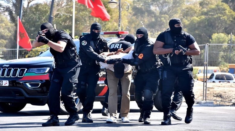 جانب من التدخلات الأمنية لعناصر المديرية العامة للأمن الوطني في المغرب