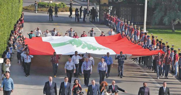 لبنان:«عَلم الشعب» سيشارك في احتفال الاستقلال