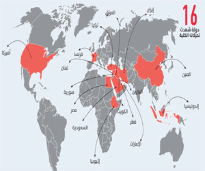 خلية التجسس تنقلت بين 16 دولة