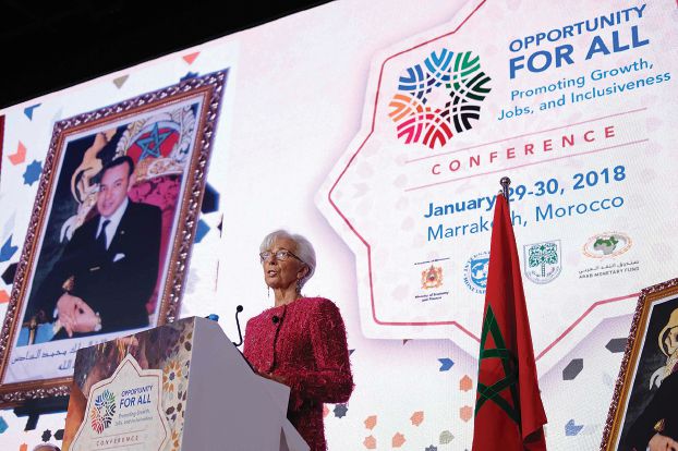 لاغارد تدعو في مؤتمر مراكش إلى دمج الشباب والمرأة في مسيرة التنمية