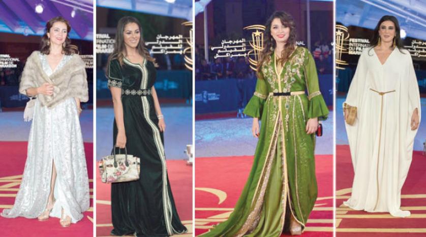 القفطان المغربي يلعب دور {البطولة} في مهرجان مراكش السينمائي