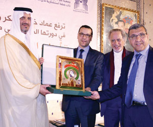 الفيصل شخصية 2018 لإسهاماته الفكرية والإبداعية