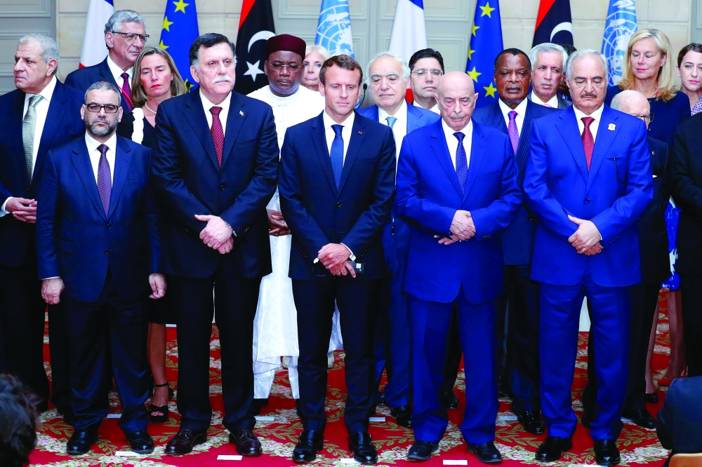مؤتمر باريس «خطوة» نحو المصالحة الليبية