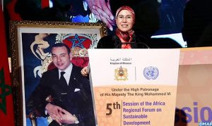  افتتاح الدورة الخامسة للمنتدى الأفريقي للتنمية المستدامة في مراكش 